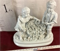 Gorgeous, Vintage Ceramic Statue, with Makers,