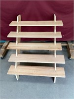 4 Wood Portable Display Stands