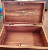 VTG Lane Ceder Jewelry Box