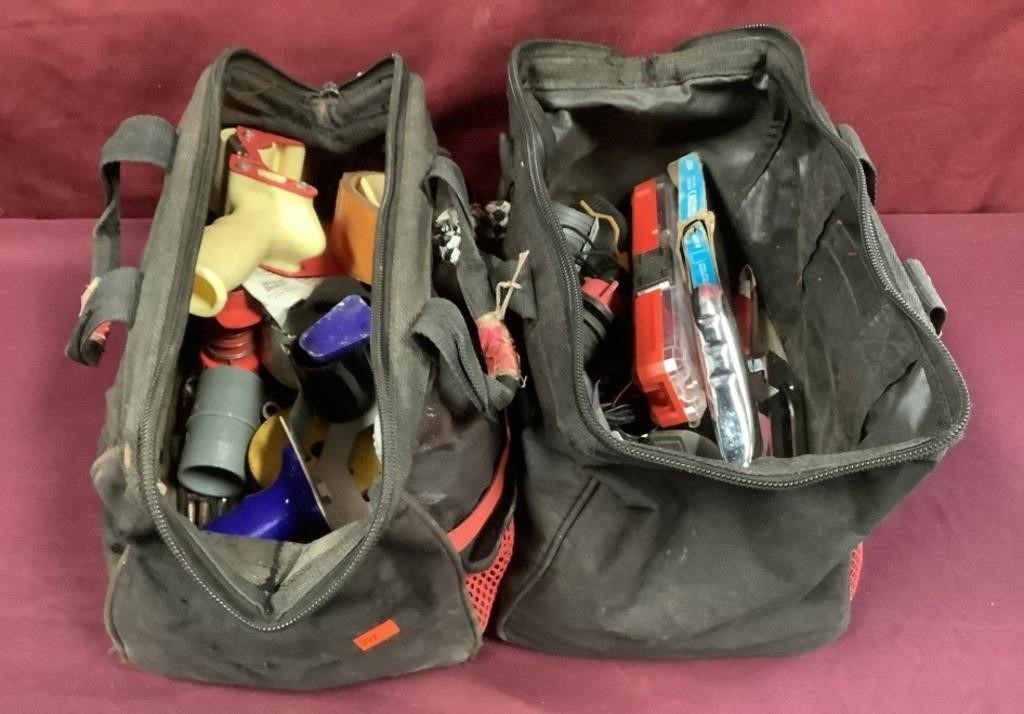 2 Tote Bags With Equipment/ Supplies & A Few Tools