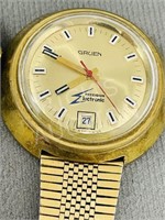 vintage Gruen Percision Electronic wrist watch