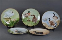 The 12 Waterbird Plates Sumner Collection