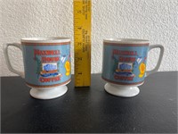 Vintage Maxwell House Mugs