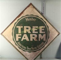 AMERICAN TREE FARM SIGN 23" X 23"