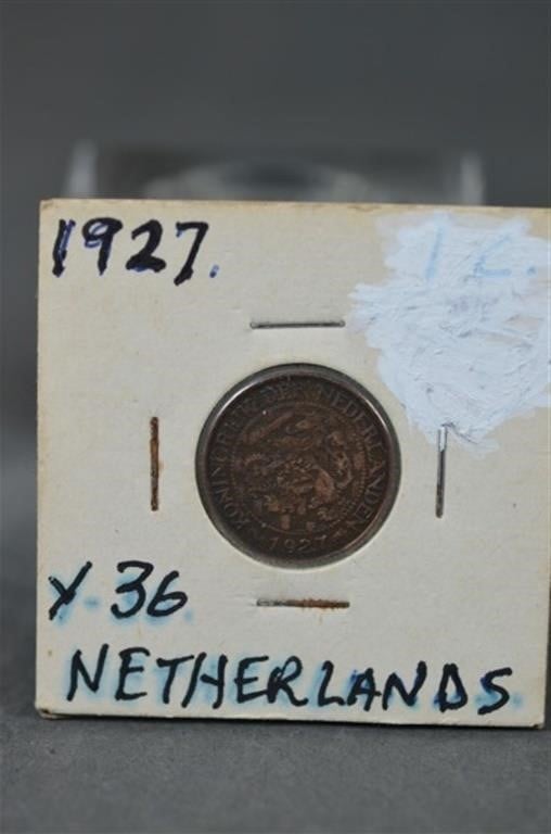Netherlands Cent 1927