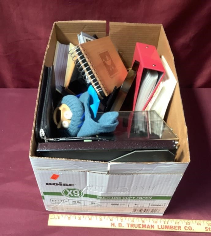 Box With Photo Albums, Picture Frames & More