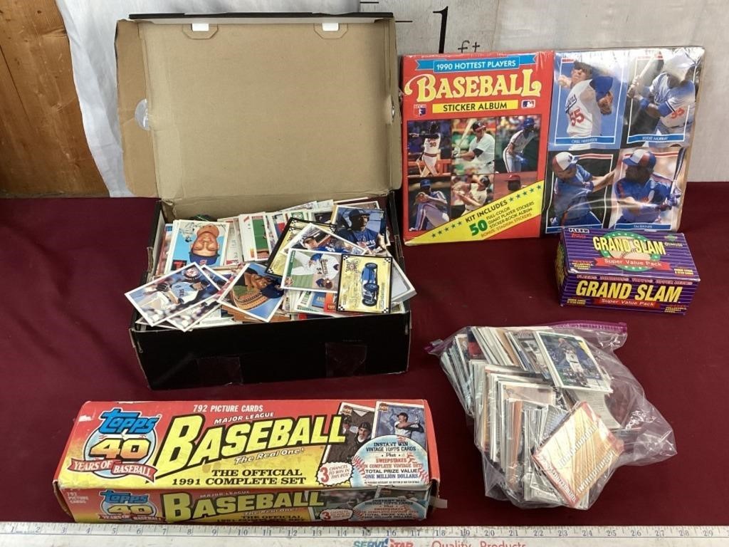 Lot of Assorted Sports Cards, 1970's-2000's
