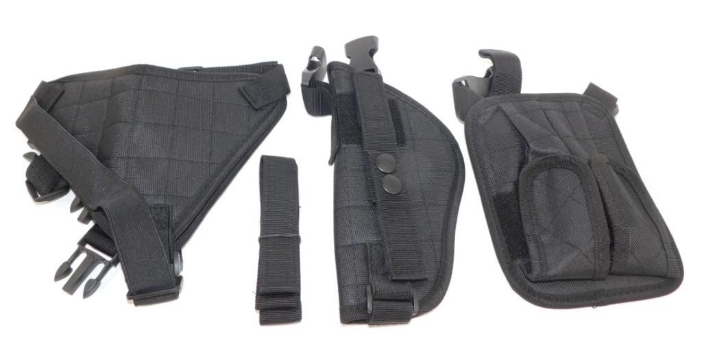 Shoulder Holster for Auto Pistol - Has 2-Clip