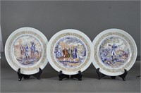 Henri D'Arceaul & Fils Porcelain Collector Plates