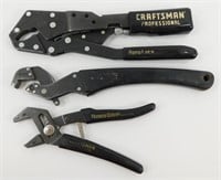 3 Craftsman Mechanical Wrenches - Very Nice