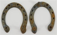 2 "Ice" Horse Shoes
