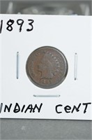 Indian Cent 1893