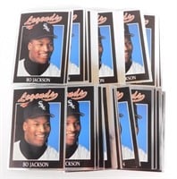 Group of Bo Jackson MLB Cards