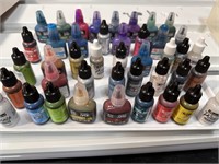 Tons of different Alcohol Inks used