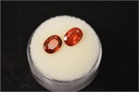 2.90 Ct. Oval Cut Garnet Gemstones