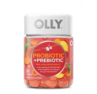 OLLY $15 Retail Probiotic + Prebiotic Gummies