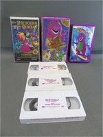 Children VHS Tapes