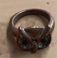 Vintage Copper Owl Ring