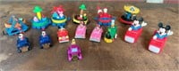 GROUP OF DISNEY PLASTIC  COLLECTIBLE TOYS