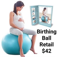 NEW Babygo Birthing Ball Retail $42