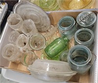Canning Jars & Misc. Glass