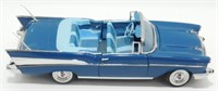 Danbury Mint 1957 Chevy Bel Air - Dark Blue, 1:24