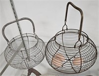 2 Wire Egg Baskets