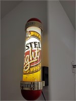 Amstel light beer rotating light