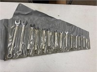 Craftsman metric open end wrench set