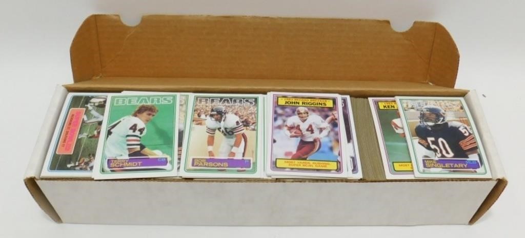 1980-1983 Topps Football Cards