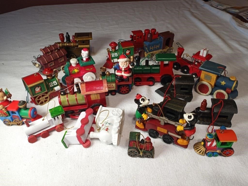 Locomotive Ornaments