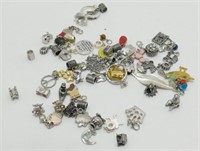 Assortment of Charms, Add A Bead and Clip Charms