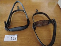 Old Stirrups, Marked Early 1900s