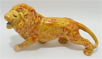 * Vintage Pottery Lion - 9 ¼” long and 6” tall