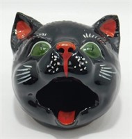 * Vintage 1950’s Thames Black Cat Smoker Ashtray -