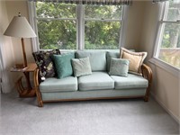 Lane Venture furniture company rattan sofa
