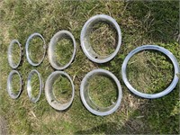 8 rally wheel trim rings