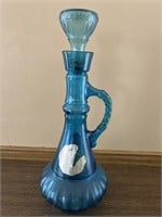Vintage Beams Choice blue decanter