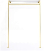 Clothing Store Display Stand (Gold, 59" L)