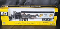 NIB Caterpillar CAT Mural Semi-Truck #1