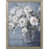 B9223  My Texas House White Rose Bouquet, 18" x 24