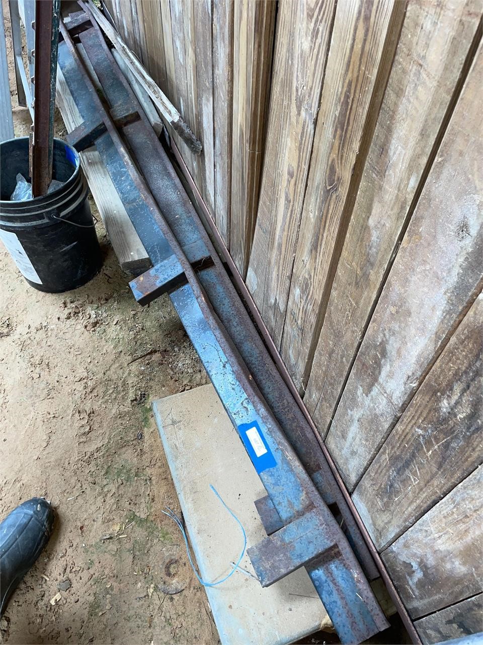 Pair of Rails for Flatbed (appear bent)