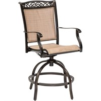 WR25 Set of 2 Outdoor Patio Swivel Chairs