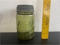 Green Atlas Jar