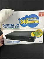 Brand new digital TV converter box