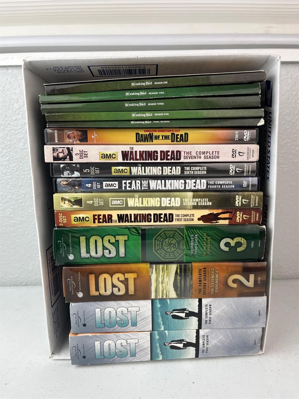 Lost, The Walking Dead, and Breaking Bad Series