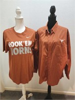 Lot Of 3 University Of Texas Shirts - Large