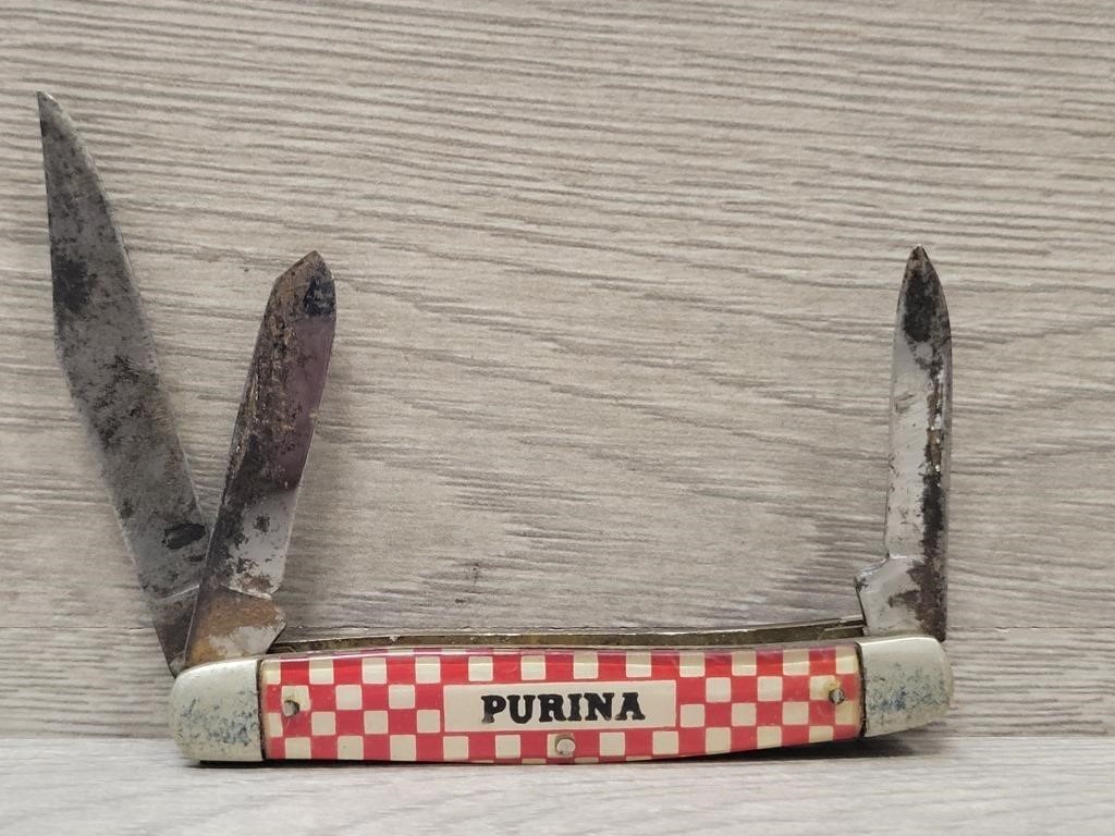 Antique 3 Blade Pocket Knife