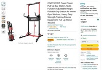 B9168  ONETWOFIT Power Tower Pull Up Bar Station 4