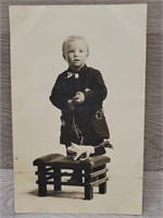 Antique 1900s Child & Toy RPPC